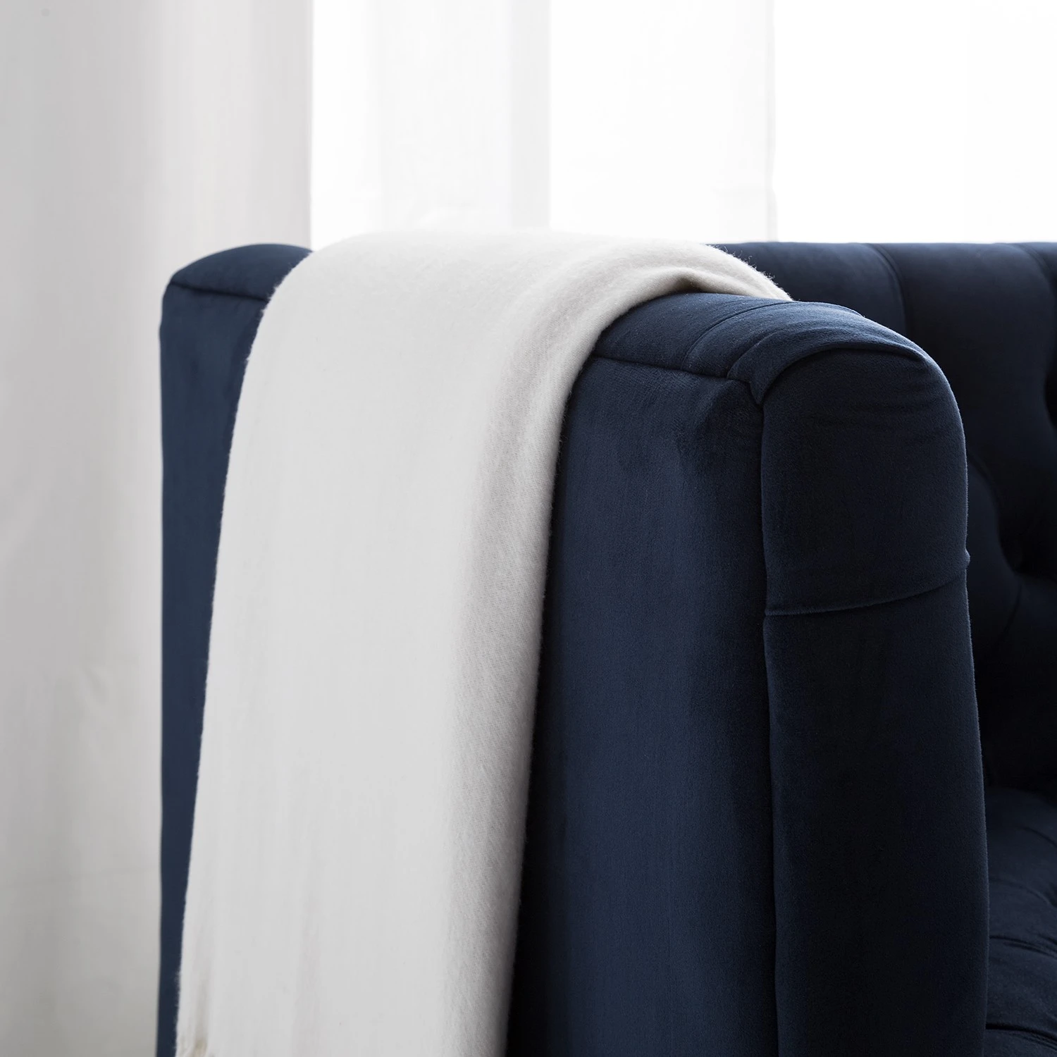Jack & Alice Sessel Reynella - Samt - Marineblau 11 Jack & Alice Sessel Reynella - Samt - Marineblau – Bild 11