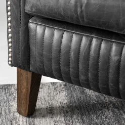 Ars manufacti Sessel Membre II - Echtleder - Schwarz -Wohnzimmermöbel boutique en ligne 1000180880 210311 10223800011 DETAILS P000000001000180880