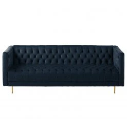 Jack & Alice Sofa Reynella II (3-sitzer) - Samt - Marineblau 19 Jack & Alice Sofa Reynella II (3-sitzer) - Samt - Marineblau -Wohnzimmermöbel boutique en ligne 1000180888 201021 14381400020 DETAILS P000000001000180888