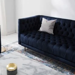 Jack & Alice Sofa Reynella II (3-sitzer) - Samt - Marineblau 27 Jack & Alice Sofa Reynella II (3-sitzer) - Samt - Marineblau -Wohnzimmermöbel boutique en ligne 1000180888 210202 11335900018 DETAILS P000000001000180888