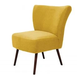 Mørteens Sessel Kissing I - Webstoff - Maisgelb