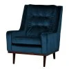 Mørteens Sessel Pirapora - Samt - Dunkelblau