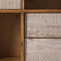 Ars manufacti Highboard Buuda - Akazie massiv - Ecru / Akazie -Wohnzimmermöbel boutique en ligne 1000182054 200225 06193400007 DETAILS P000000001000182054