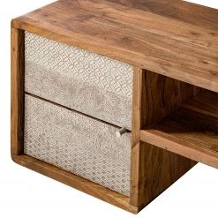 Ars manufacti TV-Lowboard Buuda - Akazie massiv - Ecru / Akazie -Wohnzimmermöbel boutique en ligne 1000182065 200227 14561200007 DETAILS P000000001000182065