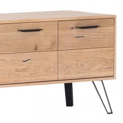 Red Living TV-Lowboard Relva - Eiche teilmassiv / Metall - Eiche / Schwarz -Wohnzimmermöbel boutique en ligne 1000182208 190830 11040000034 DETAILS P000000001000182208