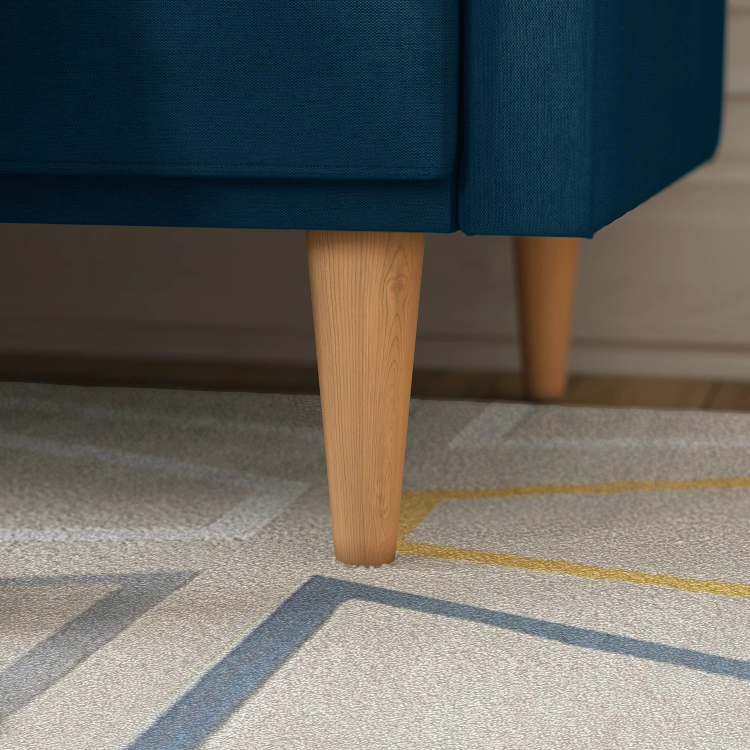 Mørteens Schlafsofa Borrby - Webstoff - Marineblau 15 Mørteens Schlafsofa Borrby - Webstoff - Marineblau – Bild 15