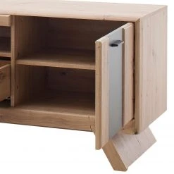 Naturoo TV-Lowboard Coulogne II - Balkeneiche Dekor / Anthrazit - Breite: 179 cm -Wohnzimmermöbel boutique en ligne 1000182658 190725 11581000112 DETAILS P000000001000182658