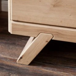 Naturoo TV-Lowboard Coulogne II - Balkeneiche Dekor / Anthrazit - Breite: 179 cm -Wohnzimmermöbel boutique en ligne 1000182658 190725 11581000113 DETAILS P000000001000182658