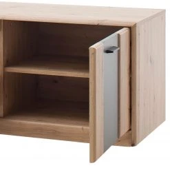 Naturoo TV-Lowboard Coulogne I - Balkeneiche Dekor / Anthrazit - Breite: 179 cm -Wohnzimmermöbel boutique en ligne 1000182662 190725 11581300132 DETAILS P000000001000182662