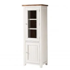 Maison Belfort Wohnwand Balignton III (3-teilig) - Kiefer massiv - Weiß / Kiefer -Wohnzimmermöbel boutique en ligne 1000182805 211116 12521700223 DETAILS P000000001000182805