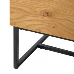 Ars Natura Sideboard Nozza II - Echtholzfurnier - Eiche / Schwarz -Wohnzimmermöbel boutique en ligne 1000182814 200214 14501900008 DETAILS P000000001000182814