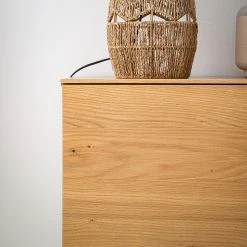 Ars Natura Sideboard Nozza II - Echtholzfurnier - Eiche / Schwarz -Wohnzimmermöbel boutique en ligne 1000182814 200306 14374700002 MOOD DETAILS P000000001000182814 mood