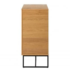 Ars Natura Kommode Nozza - Echtholzfurnier - Eiche / Schwarz -Wohnzimmermöbel boutique en ligne 1000182823 200214 14501900029 DETAILS P000000001000182823