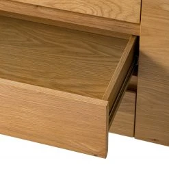 Ars Natura Kommode Nozza - Echtholzfurnier - Eiche / Schwarz -Wohnzimmermöbel boutique en ligne 1000182823 200214 14501900033 DETAILS P000000001000182823