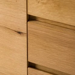 Ars Natura Sideboard Nozza I - Echtholzfurnier - Eiche / Schwarz -Wohnzimmermöbel boutique en ligne 1000182824 200214 14501900044 DETAILS P000000001000182824