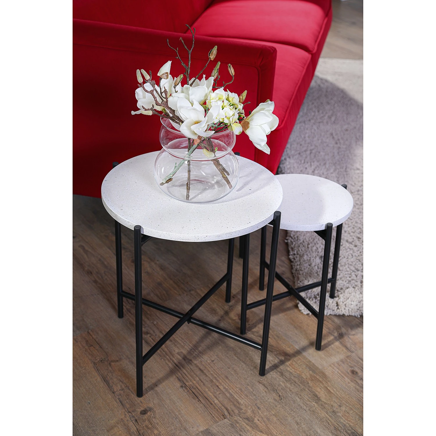 Norrwood Beistelltisch Terrazzo VI - Terrazzo / Metall - Mehrfarbig / Schwarz 3 Norrwood Beistelltisch Terrazzo VI - Terrazzo / Metall - Mehrfarbig / Schwarz – Bild 3