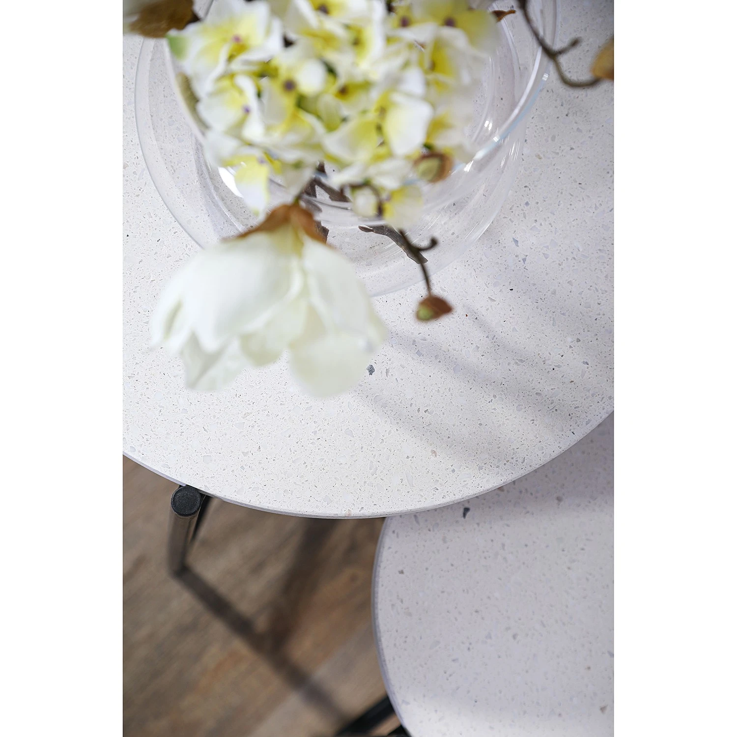 Norrwood Beistelltisch Terrazzo VI - Terrazzo / Metall - Mehrfarbig / Schwarz 4 Norrwood Beistelltisch Terrazzo VI - Terrazzo / Metall - Mehrfarbig / Schwarz – Bild 4