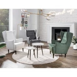 Jack & Alice Beistelltisch Marbollo IV (2-teilig) - Marmor / Metall - Weiß / Schwarz -Wohnzimmermöbel boutique en ligne 1000182842 220311 021 MOOD DETAILS P000000001000182842 mood