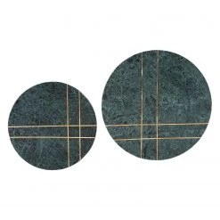 Jack & Alice Beistelltisch Marbollo III (2-teilig) - Marmor / Metall - Grün / Gold -Wohnzimmermöbel boutique en ligne 1000182843 190731 14365800097 DETAILS P000000001000182843