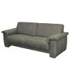 Modoform Sofa Picabu (3-Sitzer) - Antiklederlook - Dunkelgrau