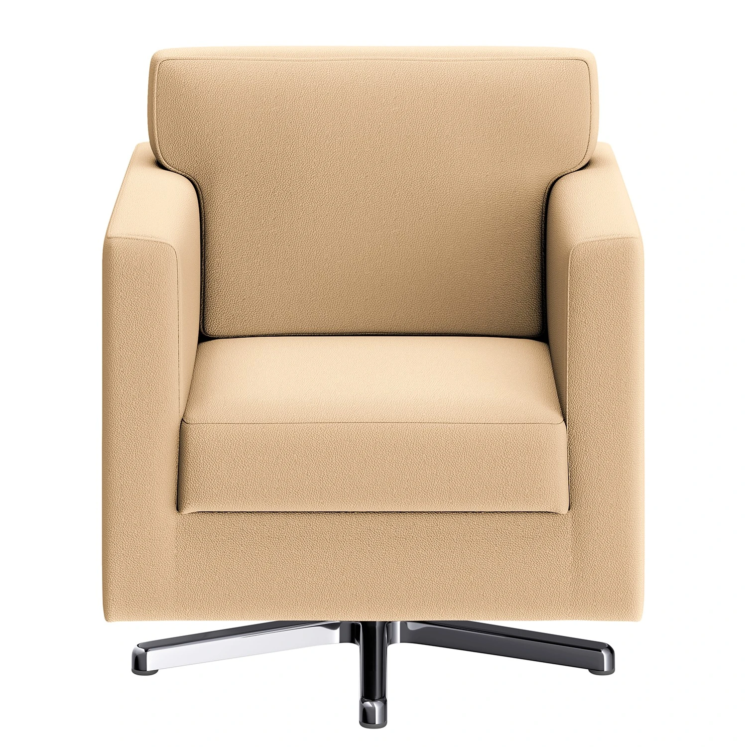 Loftscape Sessel Nibley II - Pigmentiertes Leder - Creme 3 Loftscape Sessel Nibley II - Pigmentiertes Leder - Creme – Bild 3