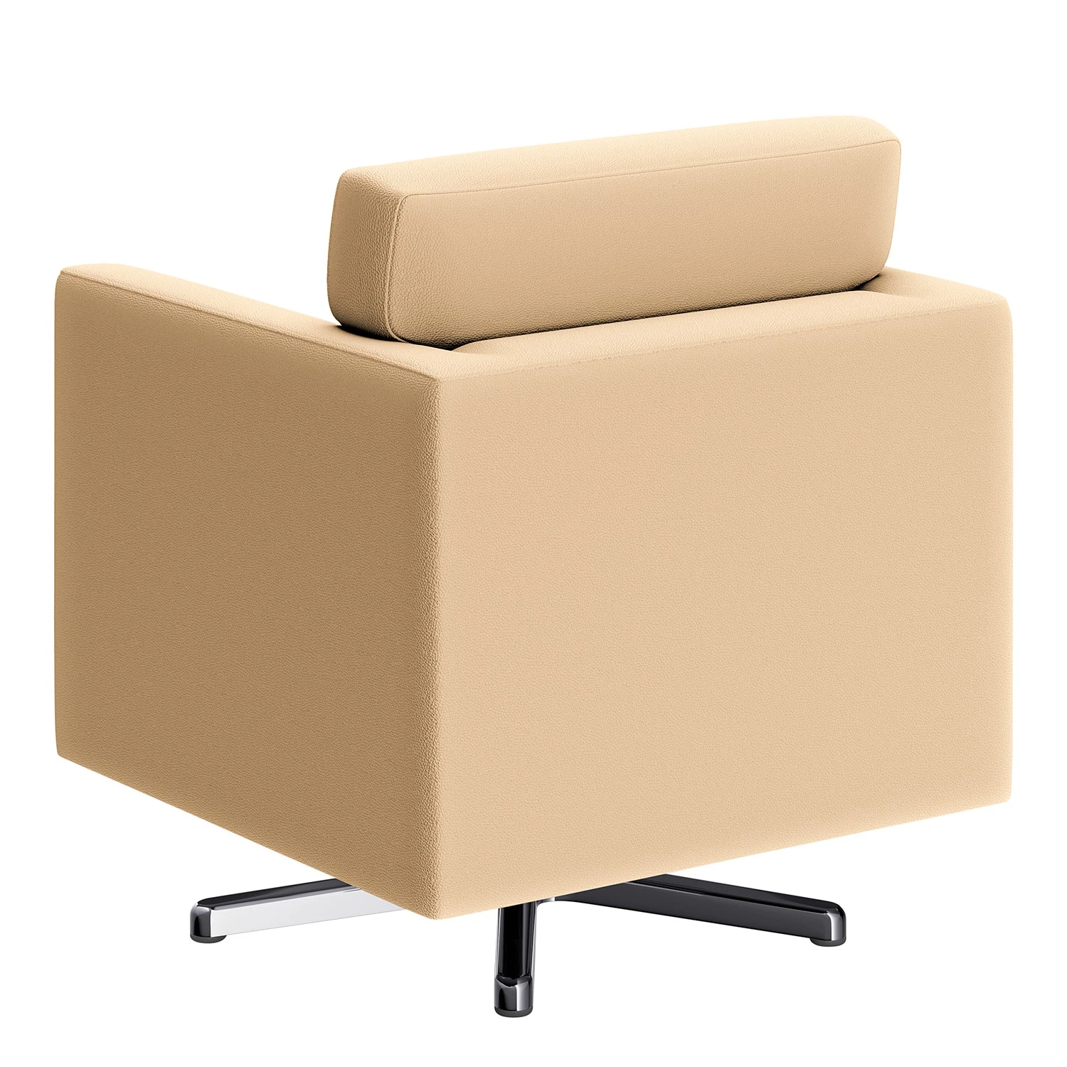 Loftscape Sessel Nibley II - Pigmentiertes Leder - Creme 6 Loftscape Sessel Nibley II - Pigmentiertes Leder - Creme – Bild 6