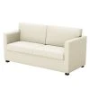 Loftscape Sofa Nibley IV (2-Sitzer) - Kunstleder - Weiß