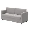 Loftscape Sofa Nibley I (2-Sitzer) - Webstoff - Lichtgrau