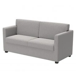 Loftscape Sofa Nibley I (2-Sitzer) - Webstoff - Lichtgrau