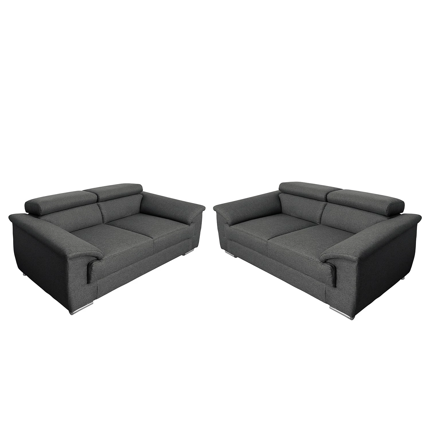 Modoform Polstergarnitur Swaine (3-2) - Webstoff - Anthrazit 1 Modoform Polstergarnitur Swaine (3-2) - Webstoff - Anthrazit