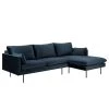 Jack & Alice Ecksofa Ellens III - Samt - Longchair davorstehend rechts