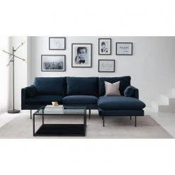 Jack & Alice Ecksofa Ellens III - Samt - Longchair davorstehend rechts 24 Jack & Alice Ecksofa Ellens III - Samt - Longchair davorstehend rechts -Wohnzimmermöbel boutique en ligne 1000183802 201103 11520400001 MOOD DETAILS P000000001000183802 mood