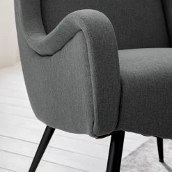 Mørteens Sessel Emly - Webstoff - Grau -Wohnzimmermöbel boutique en ligne 1000183828 200323 06242100004 DETAILS P000000001000183828