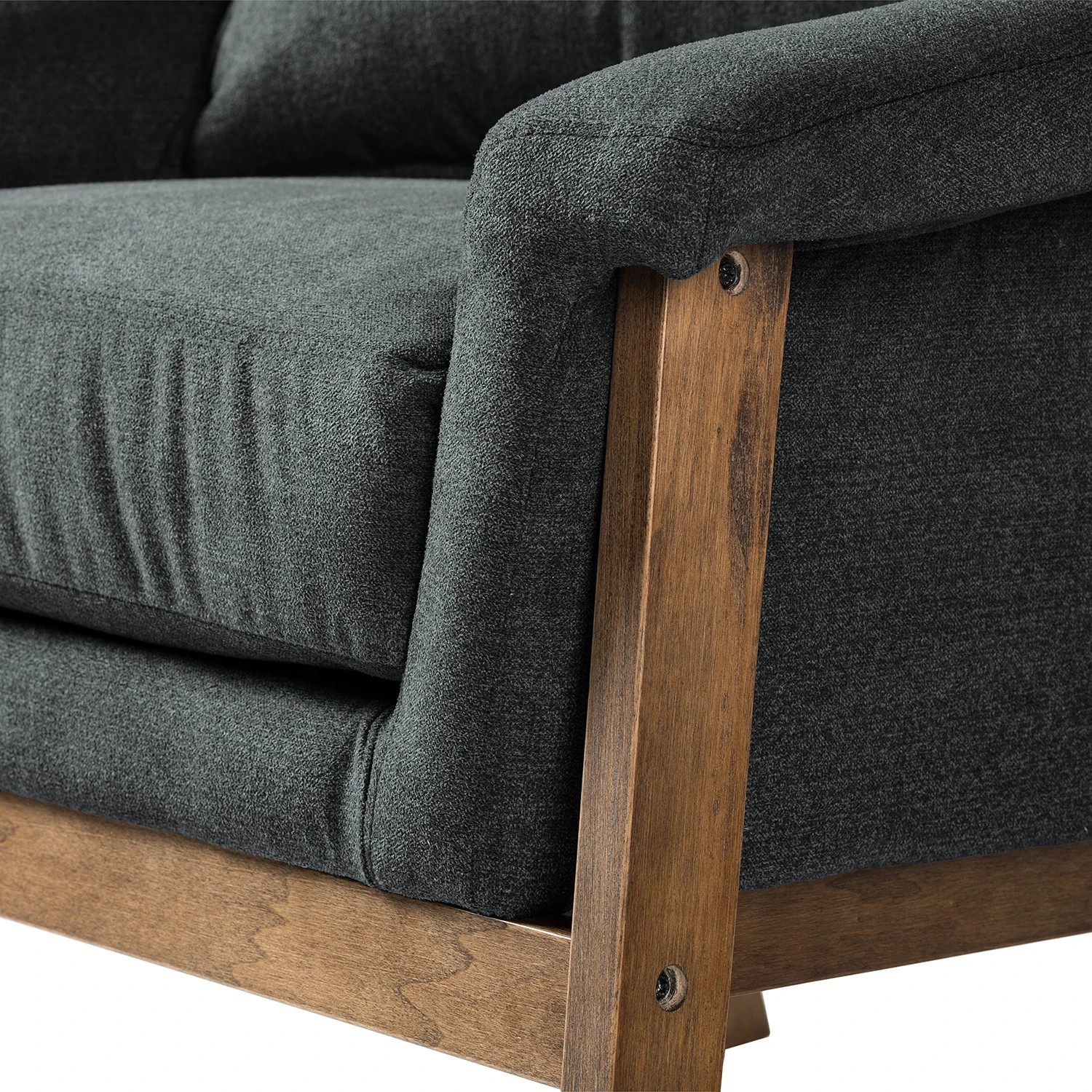 Ars Natura Sessel Burgen - Baumwolle - Grau 9 Ars Natura Sessel Burgen - Baumwolle - Grau – Bild 9