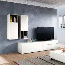 Now! by hülsta Wohnwand hülsta now vision I (3-teilig) - Hochglanz Weiß -Wohnzimmermöbel boutique en ligne 1000183910 190807 12092100023 MOOD DETAILS P000000001000183910 mood