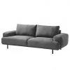 Fredriks Sofa Nampa II (3-Sitzer) - Webstoff - Hellgrau