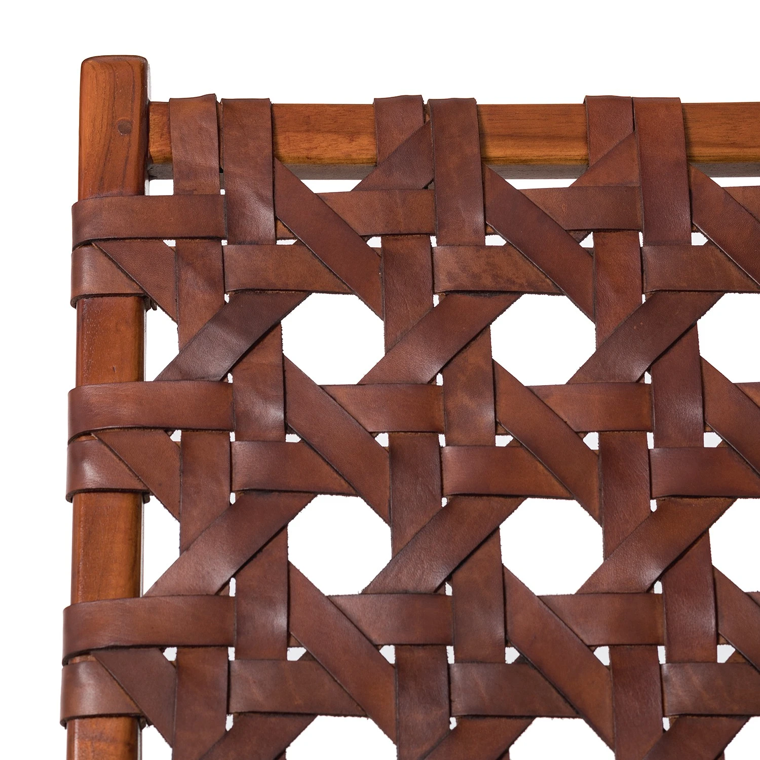 Ars manufacti Loungesessel Copan - Echtleder / Teakholz massiv - Cognacbraun / Teak 7 Ars manufacti Loungesessel Copan - Echtleder / Teakholz massiv - Cognacbraun / Teak – Bild 7