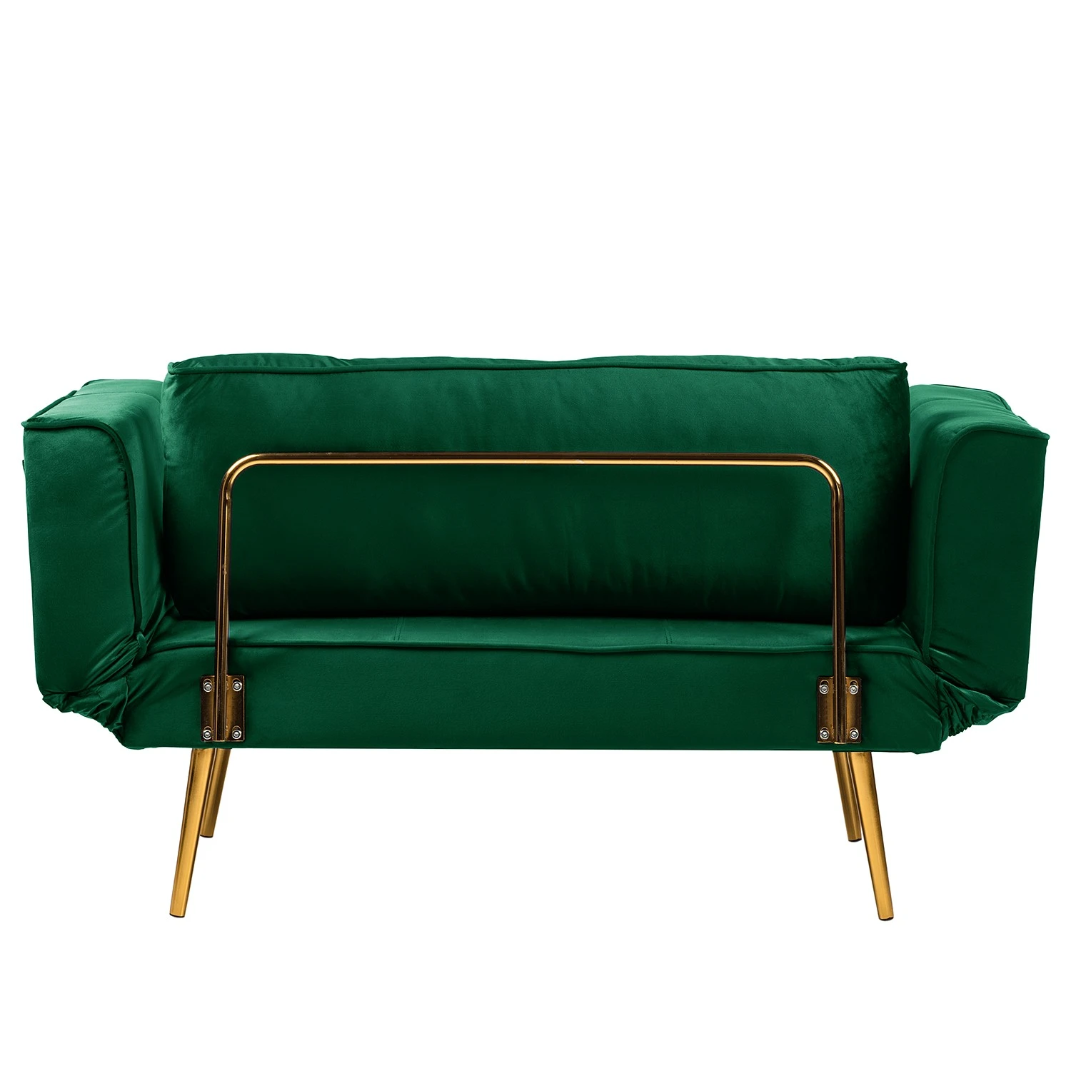 Jack & Alice Schlafsofa Behram III - Samt - Dunkelgrün 10 Jack & Alice Schlafsofa Behram III - Samt - Dunkelgrün – Bild 10