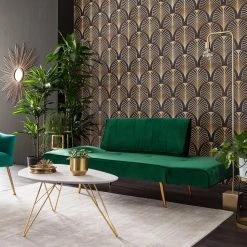 Jack & Alice Schlafsofa Behram III - Samt - Dunkelgrün 26 Jack & Alice Schlafsofa Behram III - Samt - Dunkelgrün -Wohnzimmermöbel boutique en ligne 1000183953 200408 21120300003 DETAILS P000000001000183953