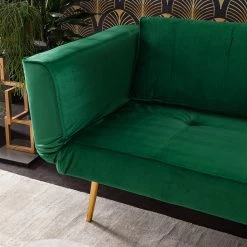 Jack & Alice Schlafsofa Behram III - Samt - Dunkelgrün 43 Jack & Alice Schlafsofa Behram III - Samt - Dunkelgrün -Wohnzimmermöbel boutique en ligne 1000183953 200408 21120500005 DETAILS P000000001000183953