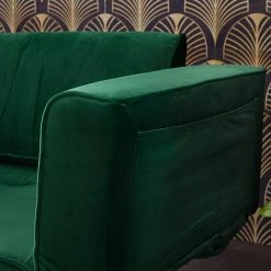 Jack & Alice Schlafsofa Behram III - Samt - Dunkelgrün 41 Jack & Alice Schlafsofa Behram III - Samt - Dunkelgrün -Wohnzimmermöbel boutique en ligne 1000183953 200408 21120900008 DETAILS P000000001000183953