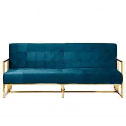 Jack & Alice Schlafsofa Cocora I - Samt - Marineblau -Wohnzimmermöbel boutique en ligne 1000183955 200204 08555600059 DETAILS P000000001000183955