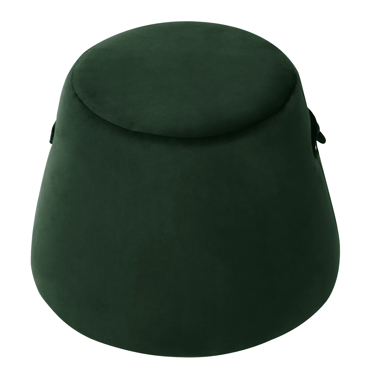 Mørteens Polsterhocker Alok - Samt - Antikgrün 3 Mørteens Polsterhocker Alok - Samt - Antikgrün – Bild 3