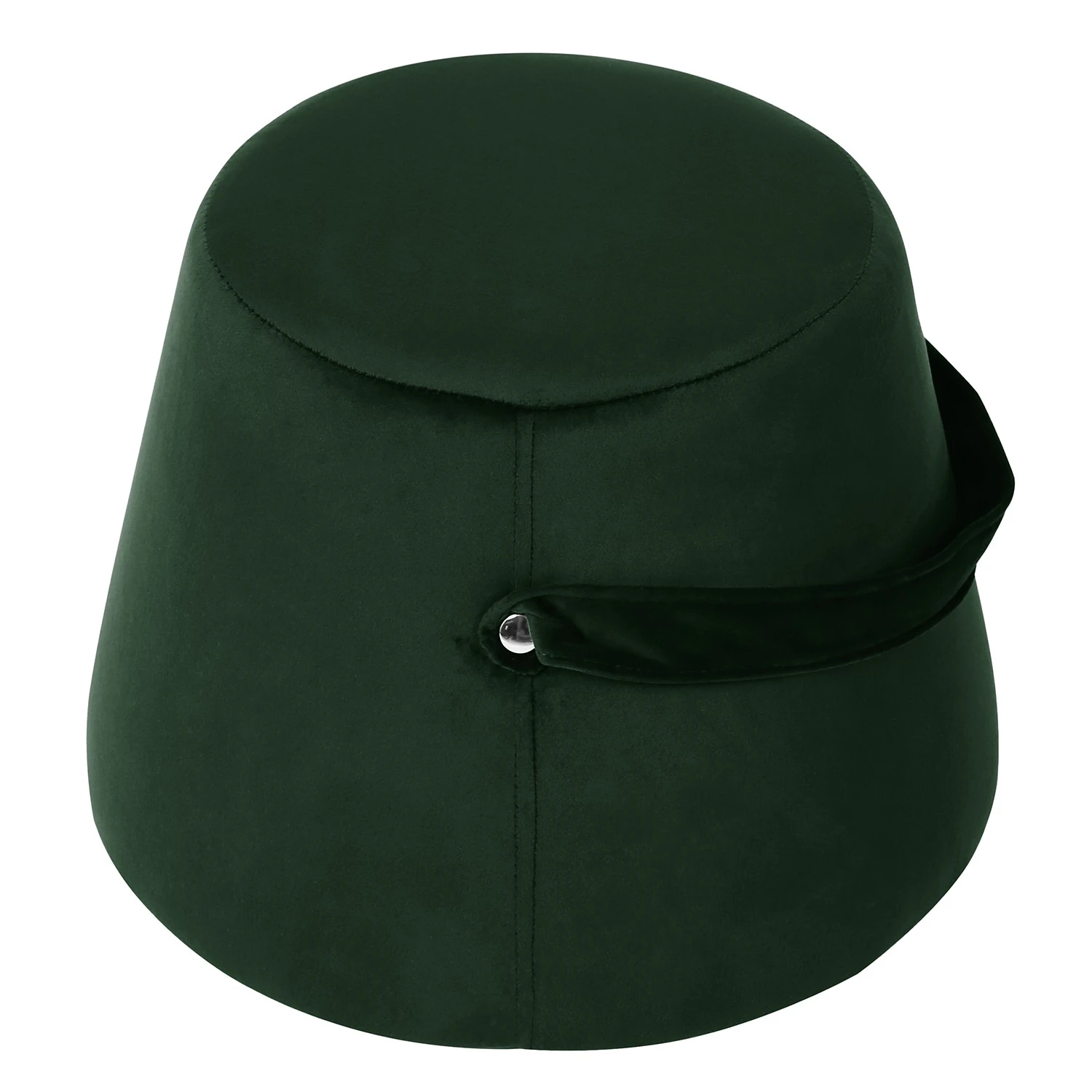 Mørteens Polsterhocker Alok - Samt - Antikgrün 4 Mørteens Polsterhocker Alok - Samt - Antikgrün – Bild 4