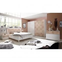 LC Spa Kommode Laussonne - Weiß / Eiche Sonoma Dekor -Wohnzimmermöbel boutique en ligne 1000184312 210323 15253101966 MOOD DETAILS P000000001000184312 mood