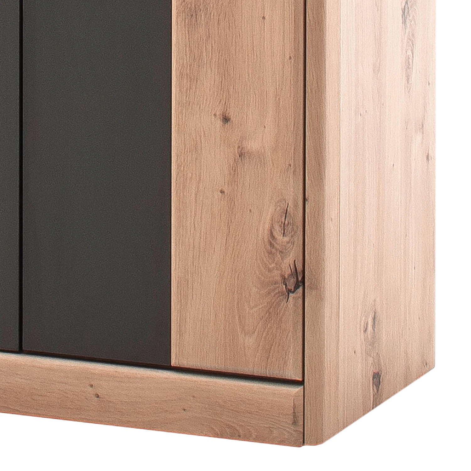 Naturoo Schuhkommode Coulogne - Balkeneiche Dekor / Grau 7 Naturoo Schuhkommode Coulogne - Balkeneiche Dekor / Grau – Bild 7