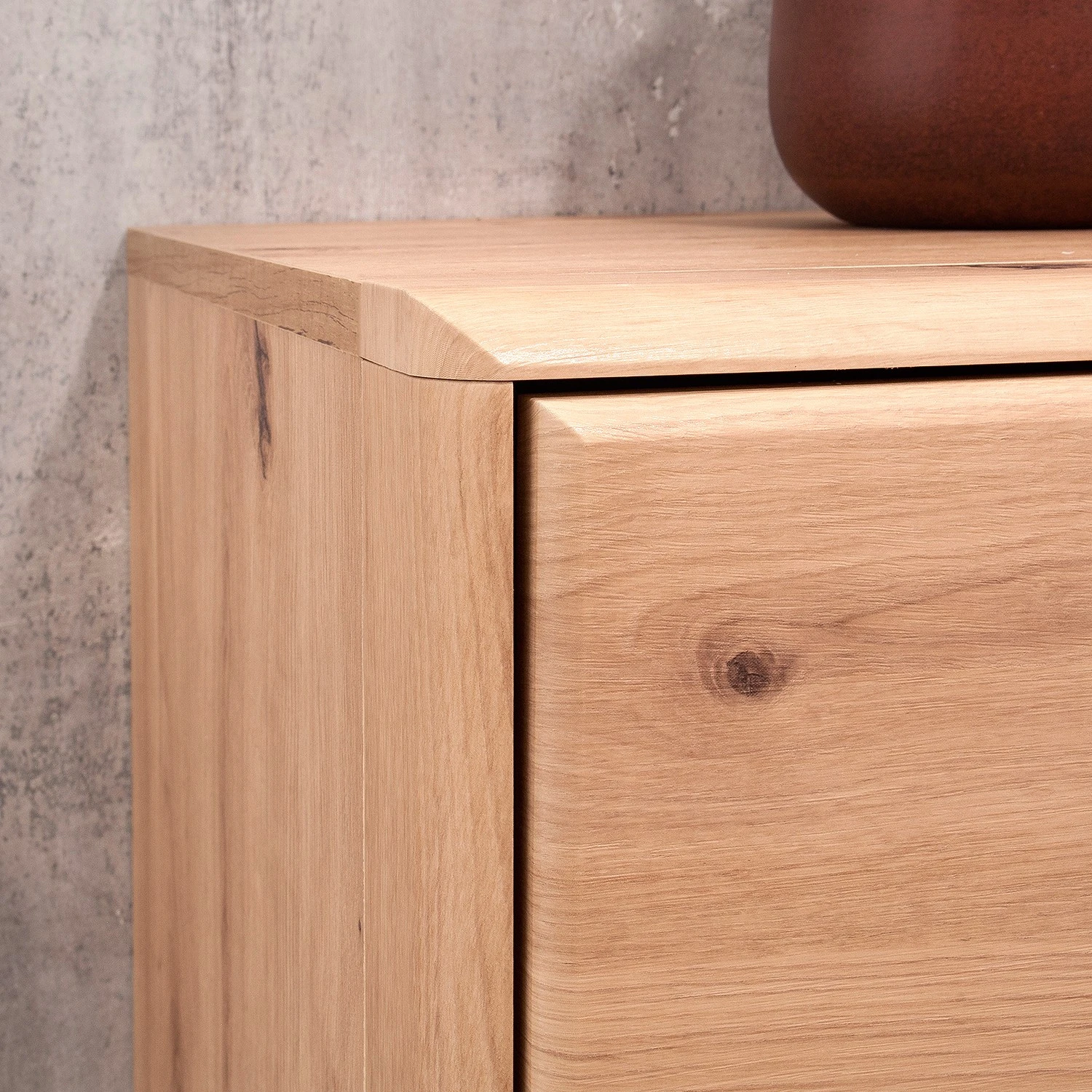 Naturoo Kommode Coulogne - Balkeneiche Dekor / Grau - Breite: 119 cm 8 Naturoo Kommode Coulogne - Balkeneiche Dekor / Grau - Breite: 119 cm – Bild 8