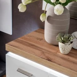 Loftscape Schuhkommode Mundai - Inkl. Beleuchtung - Weiß / Eiche Wotan Dekor 11 Loftscape Schuhkommode Mundai - Inkl. Beleuchtung - Weiß / Eiche Wotan Dekor -Wohnzimmermöbel boutique en ligne 1000184639 190827 14261400067 DETAILS P000000001000184639