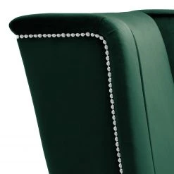 Maison Belfort Sessel Mirina I - Samt Ravi: Antikgrün - Schwarz -Wohnzimmermöbel boutique en ligne 1000184896 190903 16043200087 DETAILS P000000001000184896