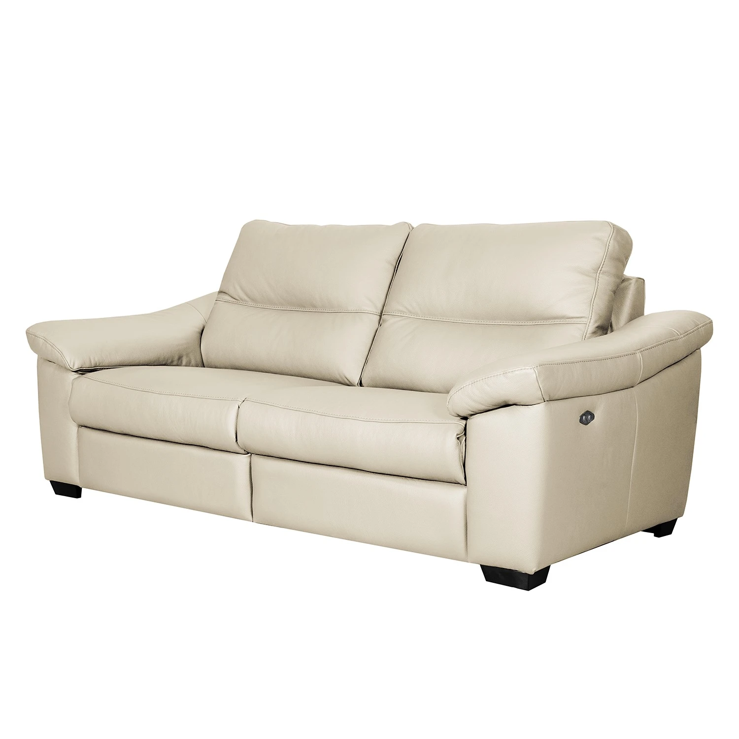 Modoform Sofa Lamexa I (2,5 -Sitzer) - Echtleder - Creme - Relaxfunktion 1 Modoform Sofa Lamexa I (2,5 -Sitzer) - Echtleder - Creme - Relaxfunktion